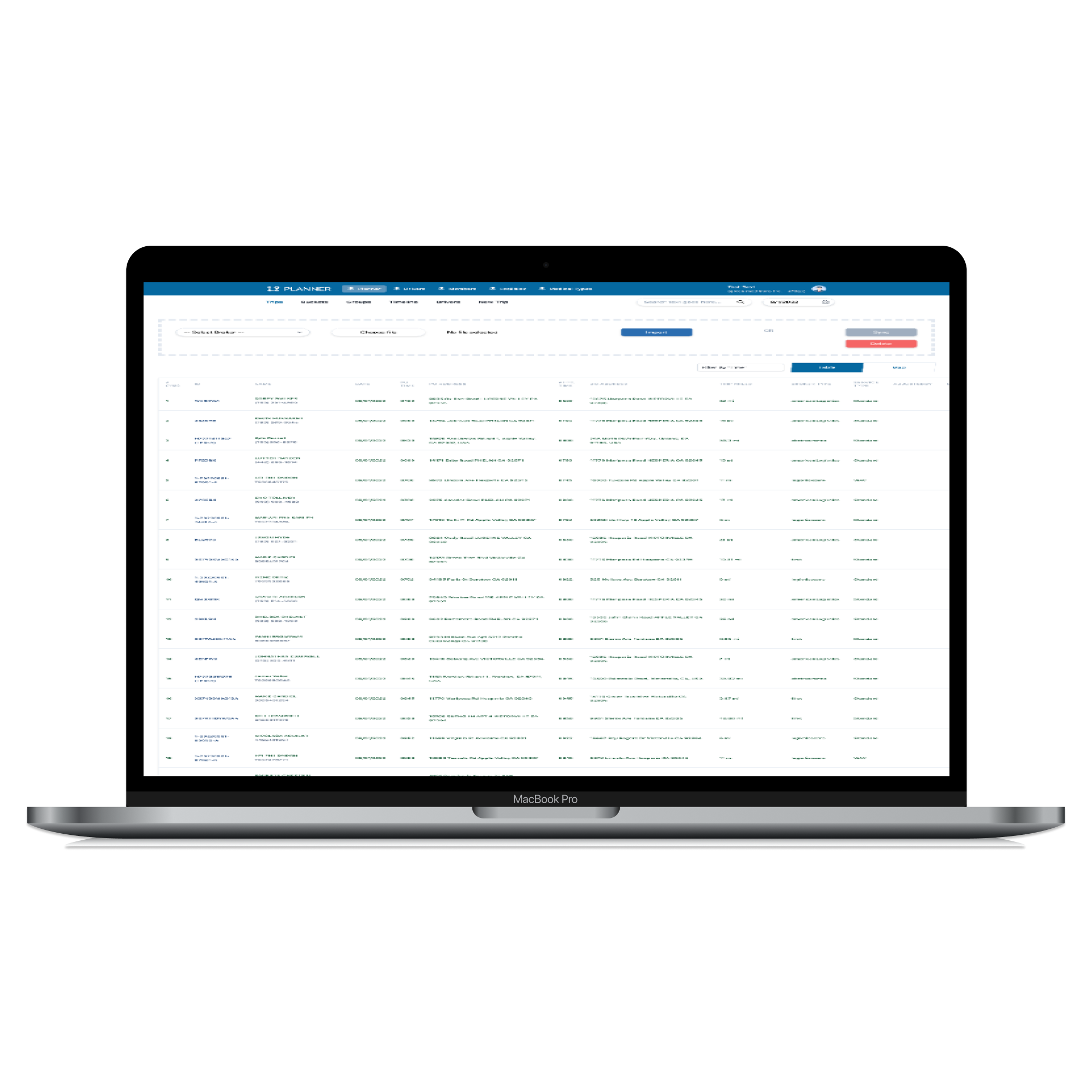 Planner Panel